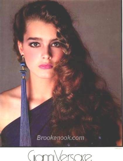 Brooke Shields For Versace By Richard Avedon 1980 Richard Avedon
