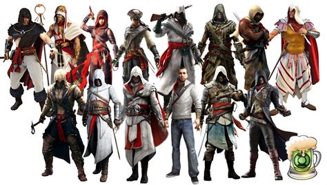 Boteco De Oa Conheça Os Principais Assassinos De Assassin S Creed