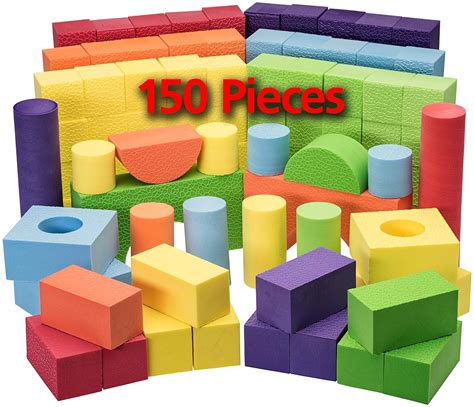 Best 12 Piece 55 Soft Foam Building Blocks Simple Home