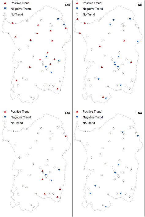 .hazard assessment, prevention, and control chapter 14: Spatial distribution of extreme temperature indices trend ...