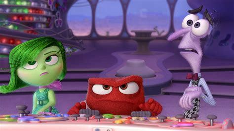 Download Disgust Anger And Fear Inside Out Wallpaper