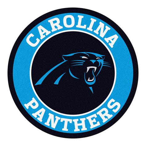 Logotipo De Carolina Panthers Circle Personalizable Etsy España