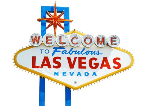 Welcome To Las Vegas Sign Template