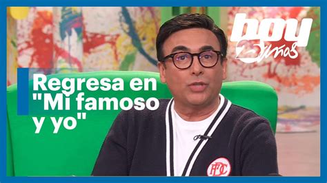 Adal Ramones Regresa A Televisa Y Revela A Los Jueces De Mi Famoso Y Yo Programa Hoy Youtube