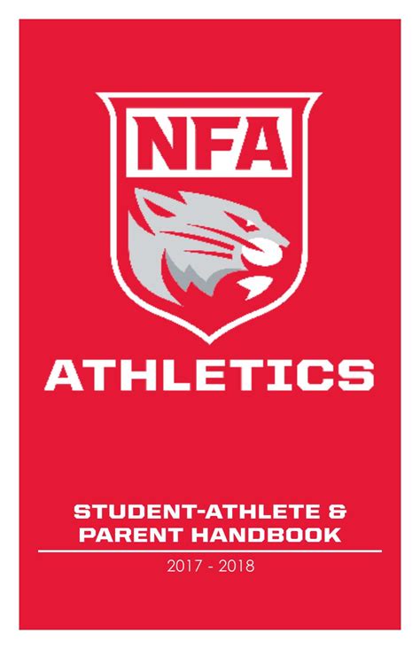 2017 18 Student Athlete Handbook By Norwich Free Academy Issuu