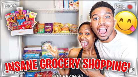 insane grocery shopping vlog for our new apartment youtube