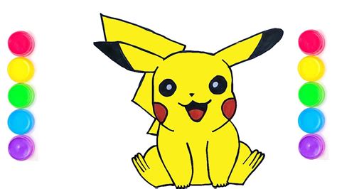 Vẽ Pikachu Pokemon Cách Vẽ Pikachu Hướng Dẫn Vẽ Pikachu Vẽ Tranh