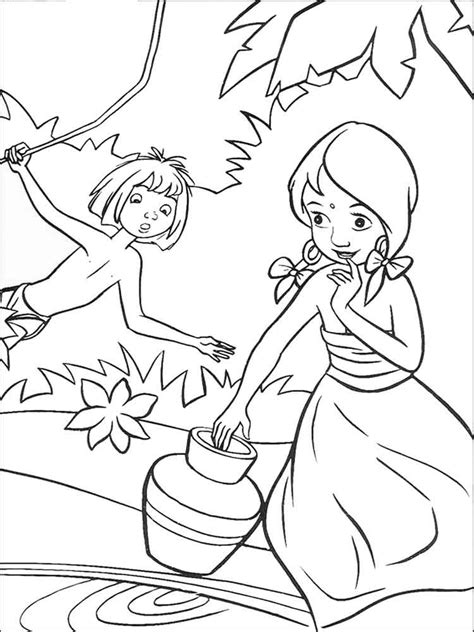 Download Jungle Book coloring pages. Download and print Jungle Book ...