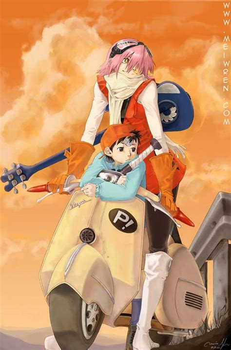 Old FLCL Flcl Anime Anime Drawings