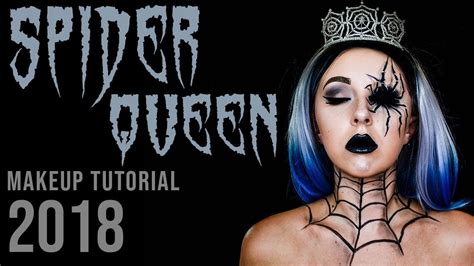 Spider Queen 🕷 Makeup Tutorial Beeluxury 🎃 Youtube