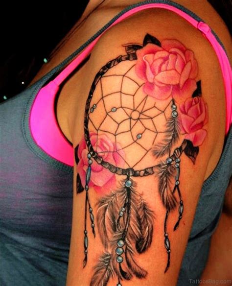 59 Ravishing Dreamcatcher Tattoos For Shoulder