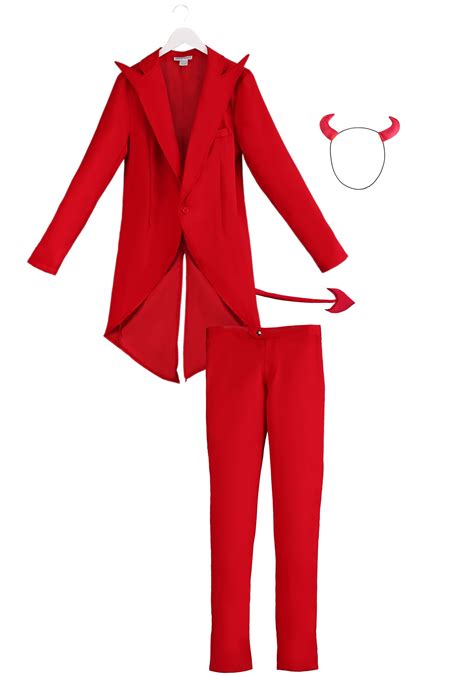 Adult Red Suit Devil Costume