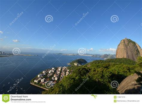Rio De Janeiro Sky Promontory Coast Mount Scenery Stock Photo Image Of Coast Off 116071010