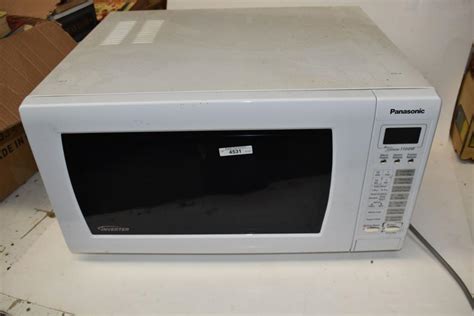 Bid Now Panasonic Inverter Microwave 1100 Watt Model Number Nn
