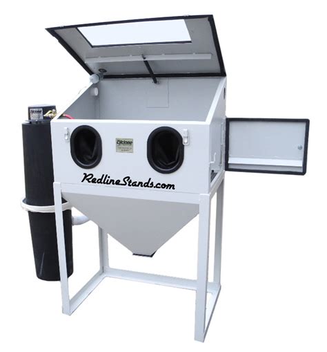 A homemade cabinet to be used for sandblasting small parts. NEW 3624 Cyclone Abrasive Sand Media Glass Bead Blast ...