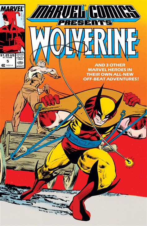 Marvel Comics Presents 1988 5 Comic Issues Marvel