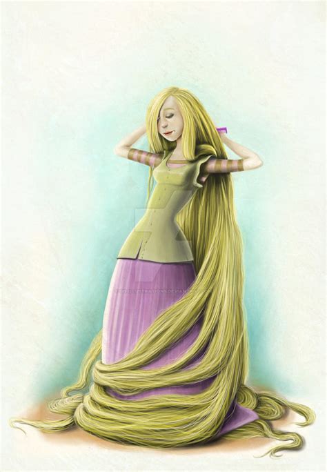 Rapunzel By Gb Illustrations On Deviantart
