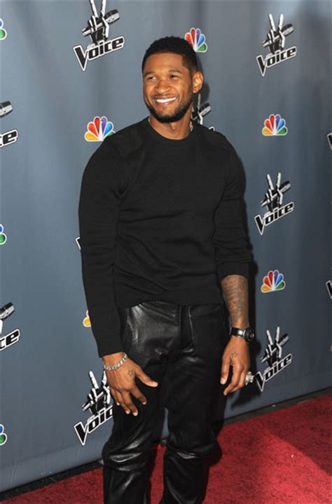 Usher Attends The Voice Premiere