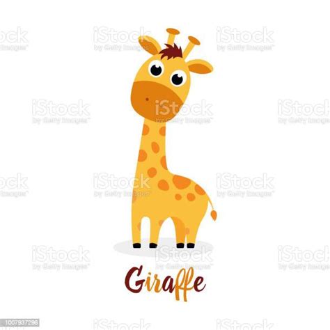 Cartoon Cute Giraffe Stock Illustration Download Image Now Giraffe