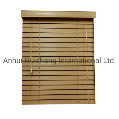 Cordless Basswood Window Venetian Mini Blinds And Curtains China