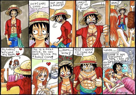 A Meat Sauce By Heivais One Piece Manga One Piece Luffy One Piece Comic