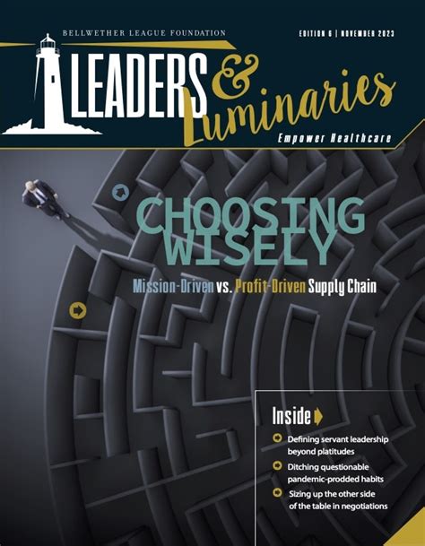 Leaders And Luminaries Edition 6