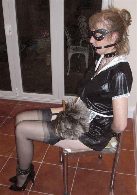 French Maid In Bondage French Maid Knickers And Stockings