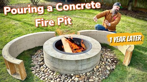 Create A Stunning Cement Fire Pit Area And Transform Your Outdoor Space