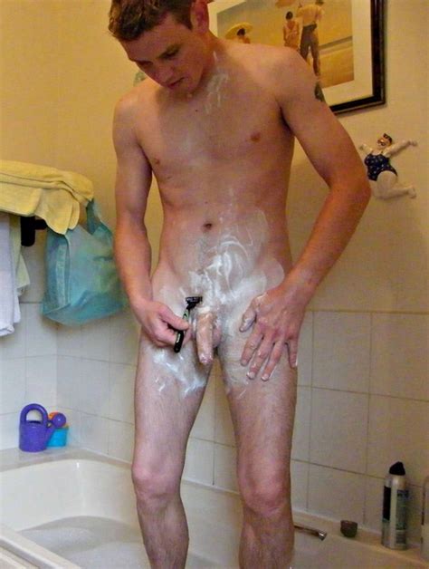 Shower Lads Shaving