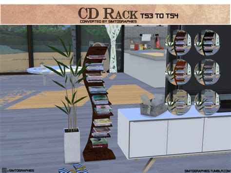 Simtographies Cd Rack Sims 4 Downloads