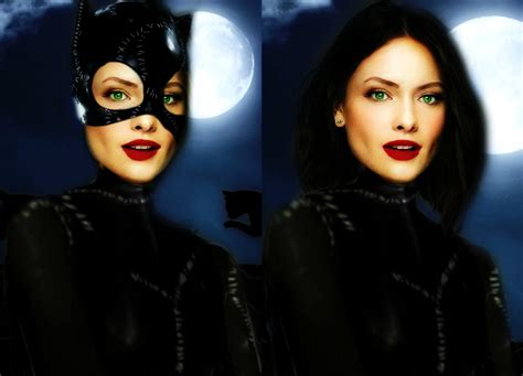 Catwoman Eiza Gonzalez X Olivia Wilde By Sharonquinn On Deviantart