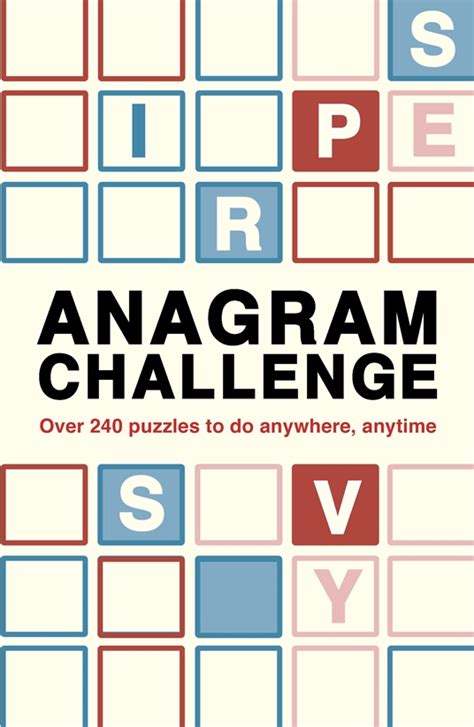 Anagram Challenge By Roland Hall Quarto At A Glance The Quarto Group