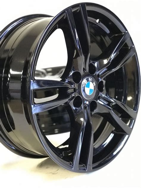One of the last 300 produced in 1992 at rosslyn. 18" OEM bmw M3 wheels Rims Staggred 5x120 finished gloss black genuine for Sale in Los Angeles ...
