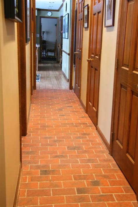 Entryways And Hallways Inglenook Brick Tiles Thin Brick Flooring