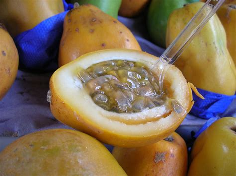 Though it's not usually grown in the united states, it can be found in regular supermarkets and ethnic food shops. Taste Test: Passion fruit / Boing Boing
