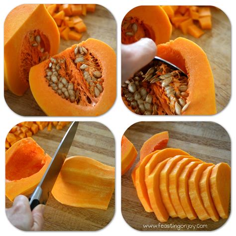 How To Peel And Prep A Butternut Squash Feasting On Joy