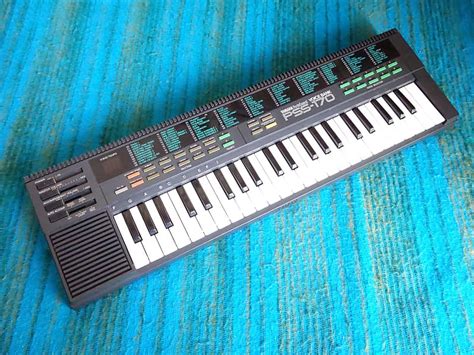 Yamaha Pss 170 Electronic Keyboard 80s Synthesizer Excellent Reverb
