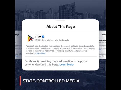 Facebook Starts Labeling State Controlled Media In Ph