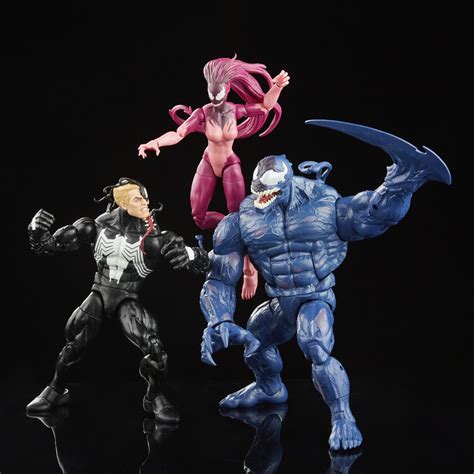 Hasbro Marvel Legends Venom Multipack Features Symbiotic Siblings