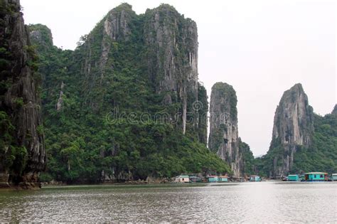 Halong Bay Vietnamese Coast The Landscape Of Inaccessible Rocky