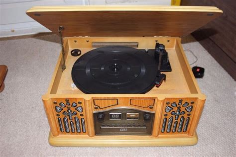 Solid Wood Cd Vinyl Radio Player In Torquay Devon Gumtree