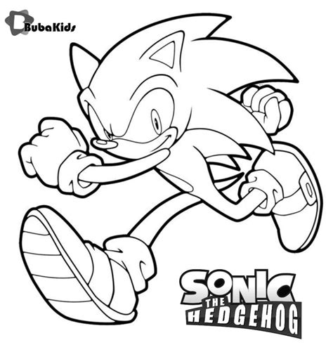 Free Printable Sonic The Hedgehog Coloring Pages For Kids Coloring