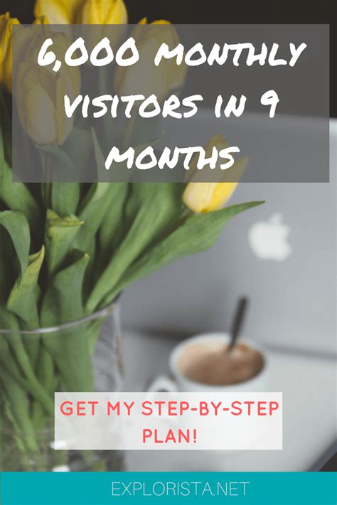 How I Got 6000 Unique Monthly Visitors In 9 Months Blog Tips