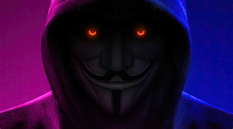 1280x1280 Anonymous With Orange Eyes 1280x1280 Resolution Wallpaper Hd