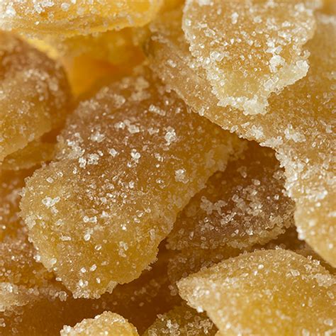 Natural Crystallized Ginger Low Sugar Dried Fruits Fastachi