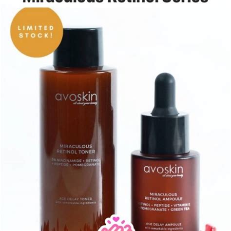Review avoskin ysb panthenol 5% + mugwort + cica serum. AVOSKIN Miraculous Retinol Ampoule / Toner Share in bottle ...