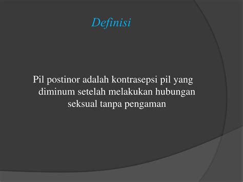 Nah, konten mengenai pil kb darurat yang diposting oleh @kenapasayasadgirl berdurasi 16 detik ternyata menantang pengikutnya untuk mengonsumsi pil kb darurat bermerk postinor dengan teks, cantik doang berani ga makan ini? dan menampilkan gambar postinor. PPT - KB DARURAT PIL POSTINOR PowerPoint Presentation ...