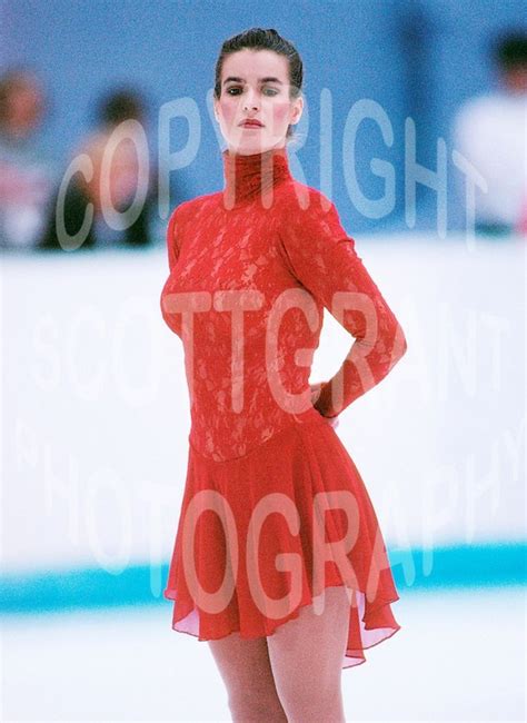 Katarina Witt Performing Her Free Skate During The XVll Winter Olympics In Lillehammer Norway