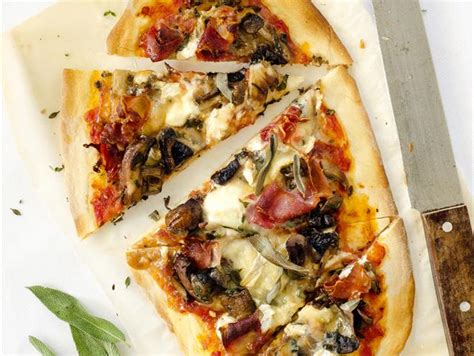 Mushroom Sage And Prosciutto Pizza · Australian Kitchen