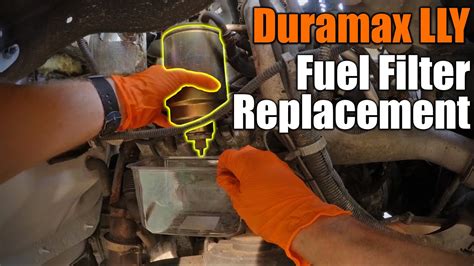 Duramax Fuel Filter Replacement Youtube